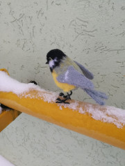 #птички снегири и синички