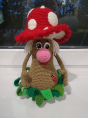 IMG_20210726_203910.jpg (108.12 КБ) 4338 просмотров "Гриб Мухоморыч". Автор МК Наталья Титул.а.