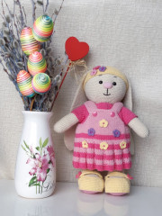 20220424_143237.jpg (175.08 КБ) 4242 просмотра Зайка по МК Ольги Яниной "Карапузы"