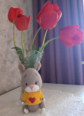 20220507_170112.jpg (158.06 КБ) 6420 просмотров Зайка для моего любимого зайки))