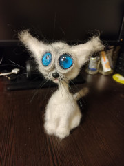 1731521751600722278609350683887.jpg (158.04 КБ) 8458 просмотров Сиамский лунный кот по МК Светланы Перцевой