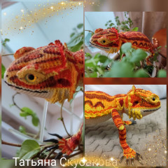 photocollage_2022271024718.jpg (262.04 КБ) 6625 просмотров Ящерица по МК Ксении Абдуллиной