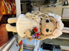 camphoto_758783491.jpeg (238.19 КБ) 3974 просмотра В эту малышку Пуговку я просто влюбилась, большое спасибо за МК Екатерине Власовой, вязала наборчиком (кукла и наряды) для племянницы моей, на тот момент будущей, невестки. Реакция девчонки была выше всех похвал)))