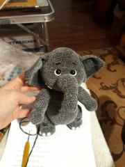 IMG-20220113-WA0010.jpg (98.57 КБ) 4480 просмотров Слоник Моня, связан по МК А. Садовской