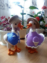 1018dc8f-2955-4e7e-abaa-f9f4d9154c6c.jpg (72.38 КБ) 2847 просмотров Гусиная парочка. МК Наталья Балык.