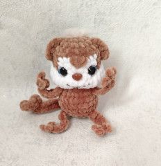 Обезьянка по мк Екатерины Белоусовой.