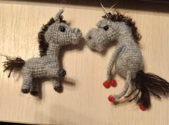 #брелоки поняша и лошадка