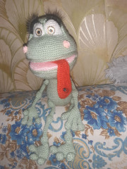 20240114_181700.jpg (275.46 КБ) 574 просмотра Лягушонок Квак от Елены Беловой