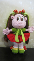 Кукла Клубничка от Лены Беловой.