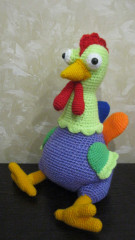 У этого петушка и имя есть - ПЕТУШОК ЗА ВЕЧЕР. Хотя одним вечером, конечно же, не обошлось. 2016 год