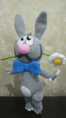 Зайка СТЁПКА-РОМАНТИК от Анастасии Анпилоговой (Сатилина, 2016).jpg (144.6 КБ) 383 просмотра Зайка Стёпка-романтик. Связан вместе с Анастасией Анпилоговой в 2016-м