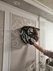 IMG_20211128_015222.jpg (142.34 КБ) 5760 просмотров голова ревущего тигра по МК Татьяны Шмелевой. Работа с фомом увлекает....