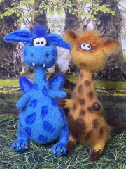 20220406_144632.jpg (363 КБ) 4705 просмотров Друзья Жирафа и Дракоша. Мастер класс котофея)))