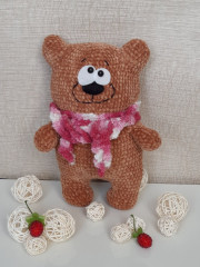 20220403_181059.jpg (158.24 КБ) 5237 просмотров Мишка Пряничек по МК Анны Садовской