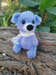 IMG_20211105_153819.jpg (268.19 КБ) 5549 просмотров Лавандовый мишка, связан из Камтекс хлопка травки