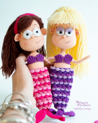 русалка амигуруми (11).jpg (244.5 КБ) 8592 просмотра Хвосты съемные.