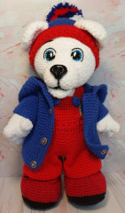 IMG_20220622_125046.jpg (160.79 КБ) 6243 просмотра Медвежонок связан по МК Анастасии Коноваловой, по заказу дочери)