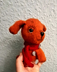 20220619_231428.jpg (197.82 КБ) 5740 просмотров # Варежка-щенок из мультика