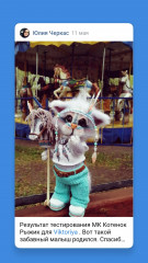 1652299171277.jpg (155.52 КБ) 4558 просмотров Рыжего не было в запасах, поэтому получился вот такой серый малыш.