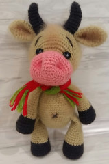 бычок Тимошка, МК от Анны Шелеп @pupsichka_crochet