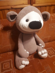 Тима.jpg (161.42 КБ) 6275 просмотров Мишутка Тошка (МК Светланы Перцевой)