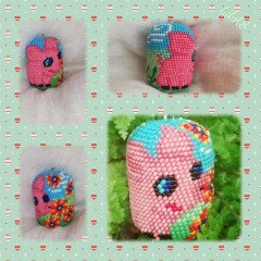 IMG_20221120_215049.jpg (289.93 КБ) 10241 просмотр Обязанное крючком с бисером Киндер яйцо.