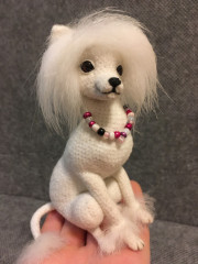 2F26131E-600F-4863-8EDD-7C896E3D894F.jpeg (166.72 КБ) 6763 просмотра Китайская хохлатая.Связана по мк."Страшно красивая" Татьяны Коротких