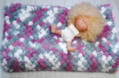 IMG_20230131_112127-01.jpeg (146.44 КБ) 10074 просмотра Плед для внучки из Ализе Пуффи. Размер 190*150