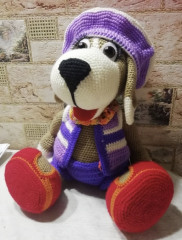 IMG_20230812_092707.jpg (407.39 КБ) 11462 просмотра Собаке, рост 30 см, пряжа Детская новинка