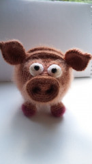 20180531_055326.jpg (95.53 КБ) 9634 просмотра Свинка Пирожок по мк Елены Букиной